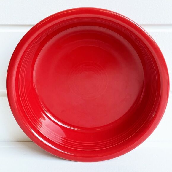 Fiesta Fiestaware Scarlet 2-qt. Serving Bowl Vegetable Bowl Dish Serveware - Picture 2 of 5